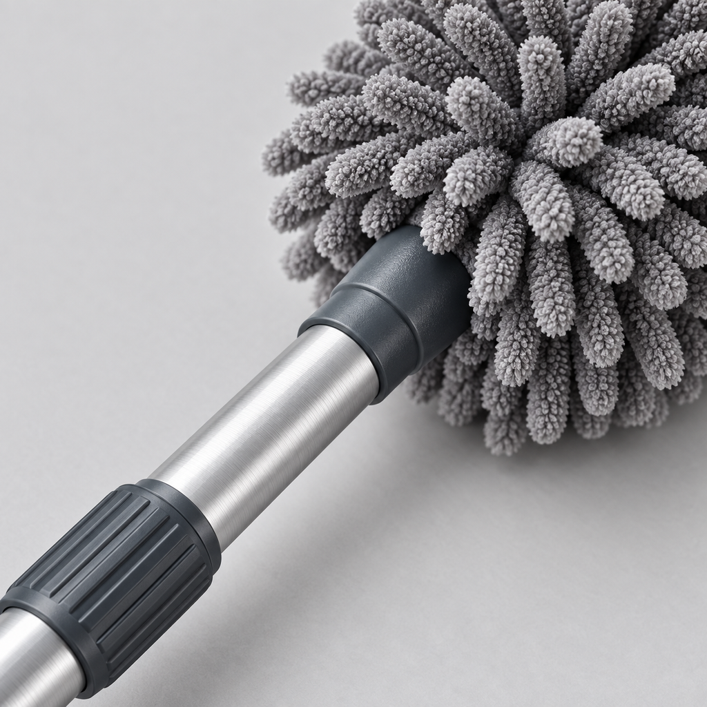 Plumeau télescopique en microfibre