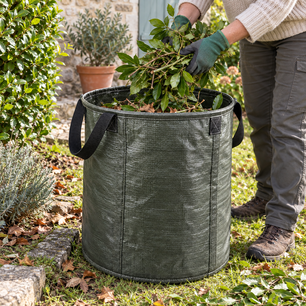 Sac réutilisable pour déchets de jardin – 120 L